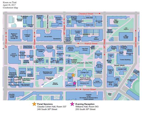 Upenn Campus Map