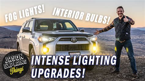 Toyota 4Runner Lighting UPGRADE! (Diode Dynamics LED Fog Lights + LED Interior Bulbs) - YouTube