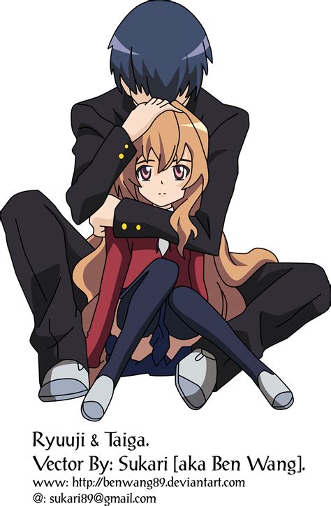 Ryuuji + Taiga Vector by benwang89 on DeviantArt