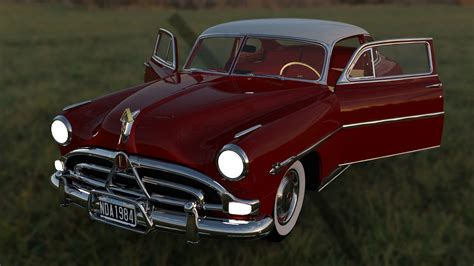 Hudson Hornet Club Coupe 1952 3D-Model 3D Model by nerdadantes