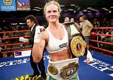 Holly Holm Discusses Thoughts On Move Back To Boxing