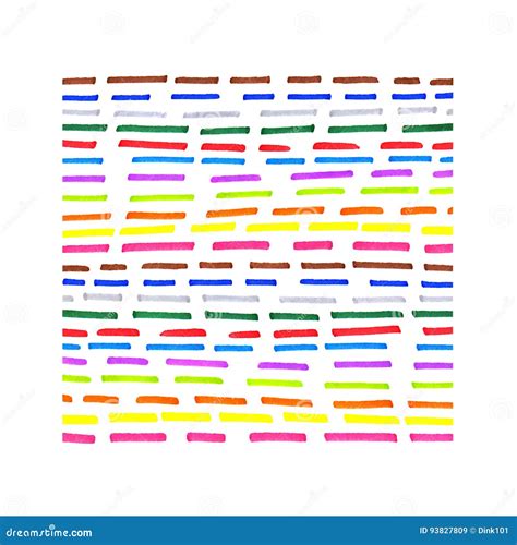 Colorful Dotted Line Pattern Stock Illustration - Illustration of ...