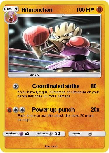 Pokémon Hitmonchan 149 149 - Coordinated strike - My Pokemon Card