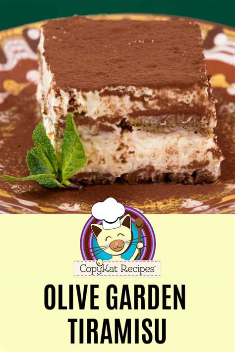 Olive Garden Tiramisu - CopyKat Recipes