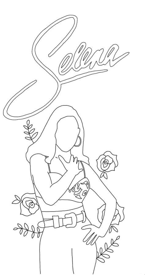 Selena Quintanilla Coloring Pages Coloring Pages