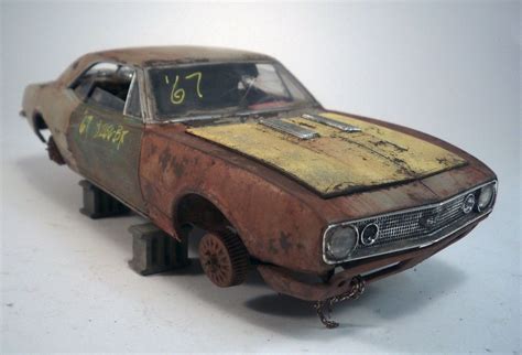 1967 Chevy Camaro SS Pro Built Weathered Barn Find Junkyard Custom 1/25 ...