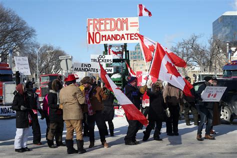 Thousands protest vaccine mandates in Canada, further fraying nerves