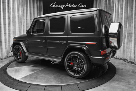 Used 2021 Mercedes-Benz G63 AMG SUV Factory Matte Black/ Red Interior ...