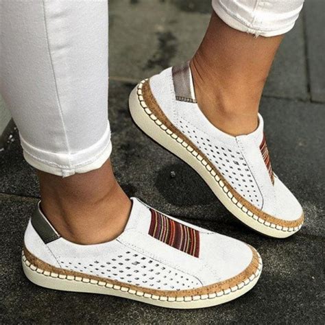 2020 Fashion Mesh Spring Summer , Lace-up Breathable Women Sneakers ...