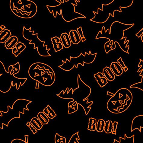 Seamless texture for Halloween on dark background 5883994 Vector Art at Vecteezy