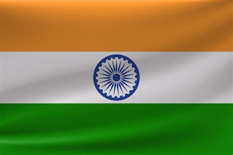 Premium Vector | Illustration of Indian flag background