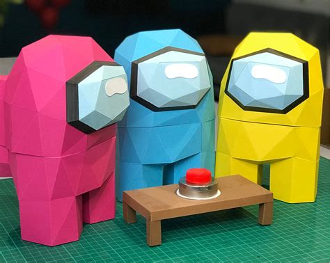 Jual Figure Among Us Cubeecraft Papercraft Pajangan Koleksi | Images ...