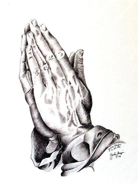 Praying Hands Art Print, Artwork, Pencil Drawing, Prayerfully, Praying Hands, Sympathy Card, Art ...