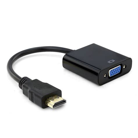 1080P HDMI Male to VGA Female Video Adapter Cable Converter Chipset Built-in | eBay