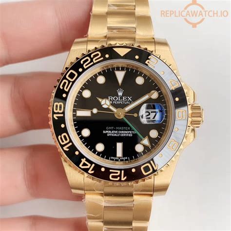 Replica Rolex GMT-Master II EW factory Stainless Steel Black