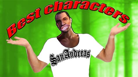 Top 10 BEST Characters in GTA San Andreas - YouTube