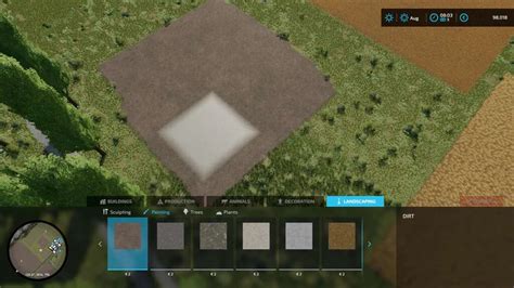 Paintable Field (Prefab) v1.1 FS22 Mod | Farming Simulator 22 Mod