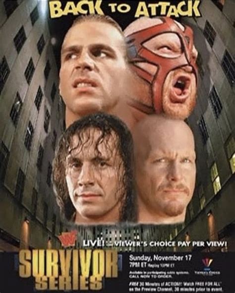 The original poster for Survivor Series 1996. : r/Wrasslin