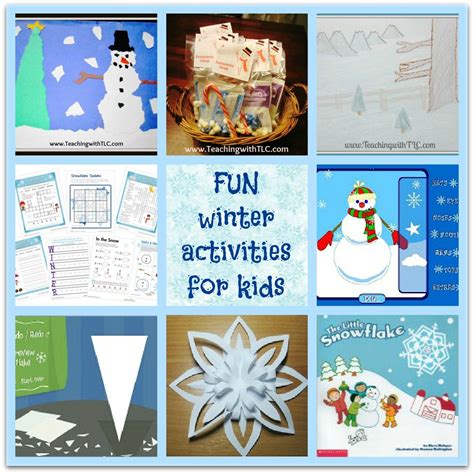 Teaching with TLC: FUN winter activities for kids