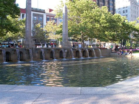 Journal Spots: Boston: Copley Square Fountain