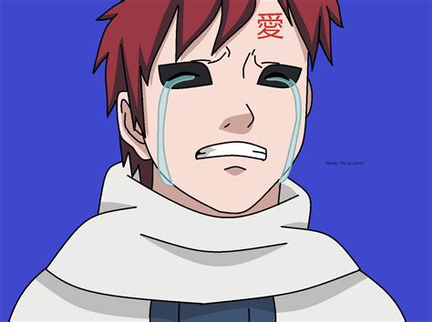 Gaara crying by OkamiKisho on DeviantArt