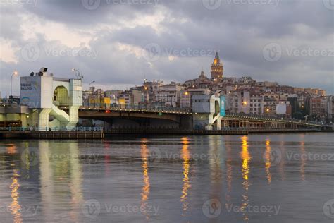 Galata Tower and Galata Bridge 11148023 Stock Photo at Vecteezy