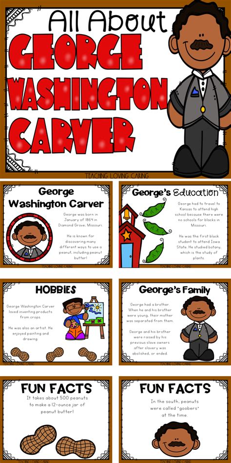 George Washington Carver Printable Booklet