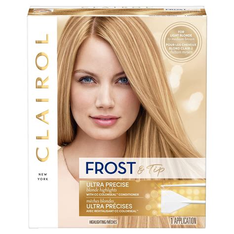 Buy Clairol Nice'n Easy Frost & Tip Original Hair Dye, Light Blonde to ...