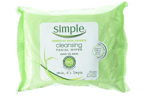 Simple Cleansing Facial Wipes Review