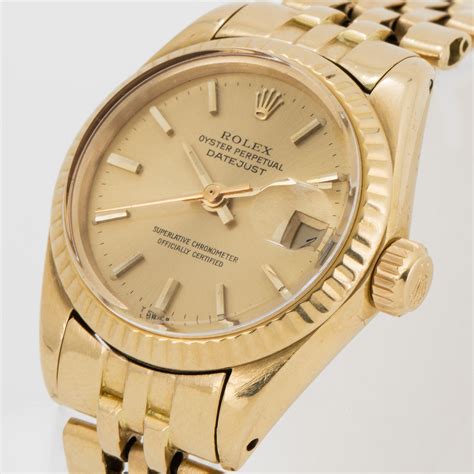 ROLEX, Oyster Perpetual, Datejust, Chronometer, wristwatch, 26 mm. - Bukowskis