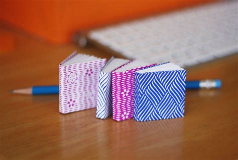 Mini origami books | Tiny books folded from paper. A link to… | Flickr