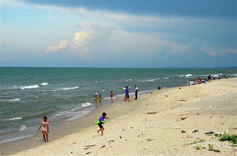 Gulf of Thailand beach beside Hatyai Pattani highway southern Thailand Photograph by Imran Ahmed ...