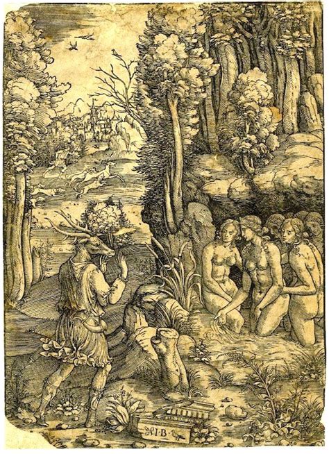 Actaeon transformed into a stag by Artemis in 2021 | Antique ...