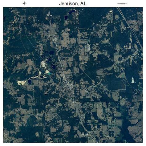 Aerial Photography Map of Jemison, AL Alabama