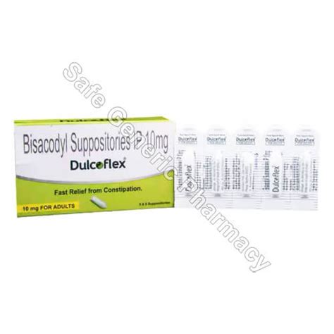 Dulcoflex Suppository 10 mg : Uses, dosage, and Side Effects