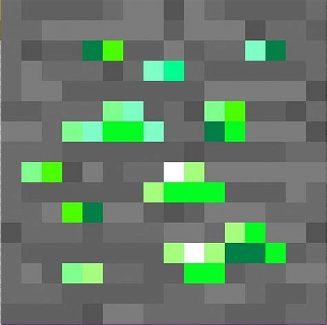 PROPER, BETTER AND IMPROVED EMERALD ORE Minecraft Texture Pack