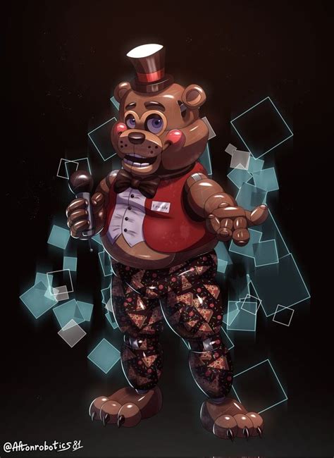 Vibrant Toy Freddy Fan Art on Twitter