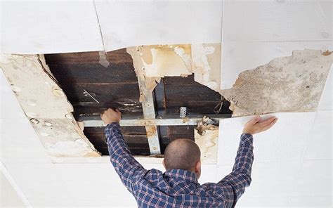 Ceiling Repair Water Damage / Ceiling Water Damage Crack Repair Andover Wichita Derby Ks Simply ...