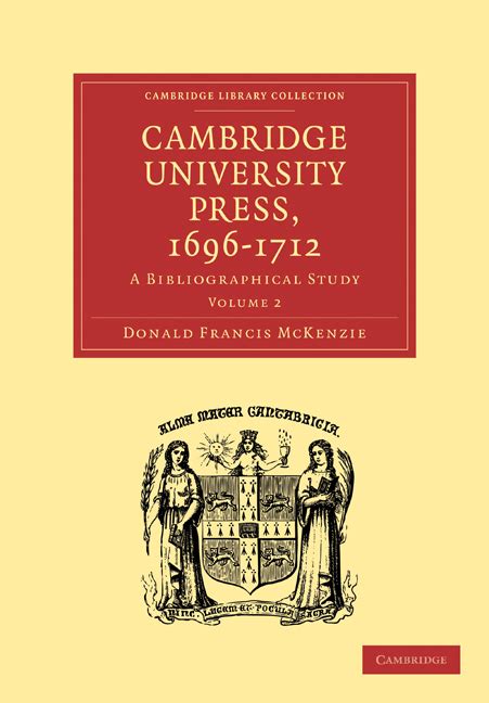 Cambridge University Press, 1696–1712