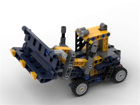 LEGO MOC 42147 - Wheel Loader by hoppepe | Rebrickable - Build with LEGO