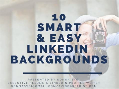 10 Smart & Easy LinkedIn Background Images