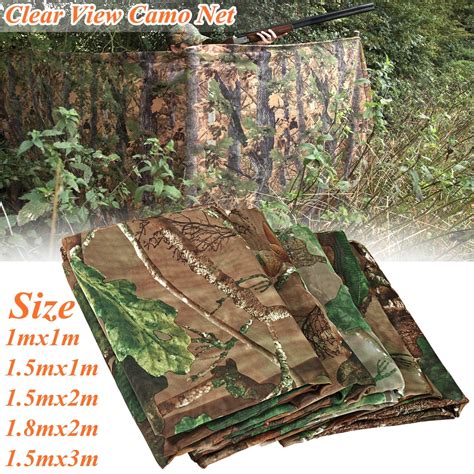 New 5 Different Size Multifunction Camo Net Blind Netting Birds Decoy Hunting Woodland Camping ...