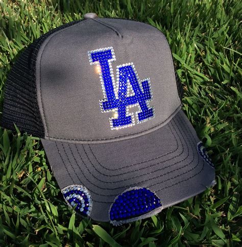 Custom LA Dodgers bling hat dodgers dodgersbling