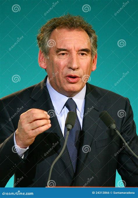 French Politician Francois Bayrou Editorial Photo - Image of vote ...