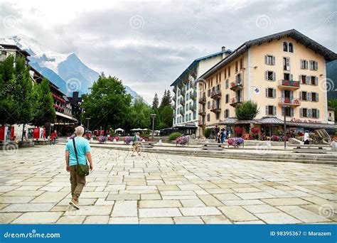 Street View of Chamonix Town, France Editorial Photography - Image of france, panoramic: 98395367