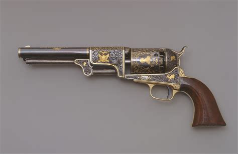 Samuel Colt | Colt Third Model Dragoon Percussion Revolver, serial no. 12406 | American ...