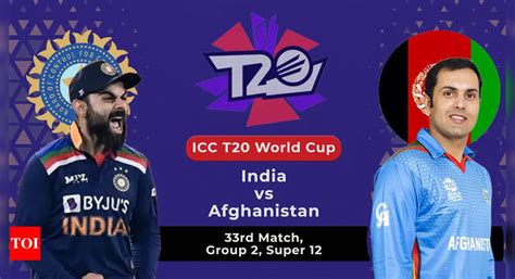 T20 World Cup 2021 Highlights, IND vs AFG: India beat Afghanistan by 66 runs - The Times of India