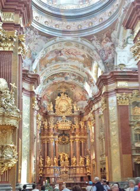 Melk Abbey Church Interior - The Dairy Free TravelerThe Dairy Free Traveler