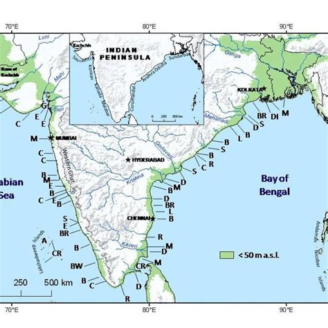 (PDF) The Indian Coastline: Processes and Landforms