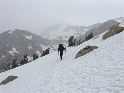 Frightening descent off Glen Pass – trail whispering – moonshadow